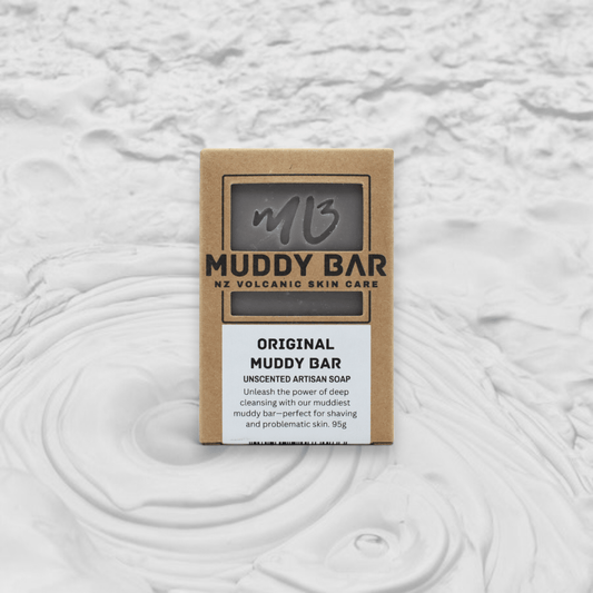 Muddy Bar soap New Zealand thermal mud soap.