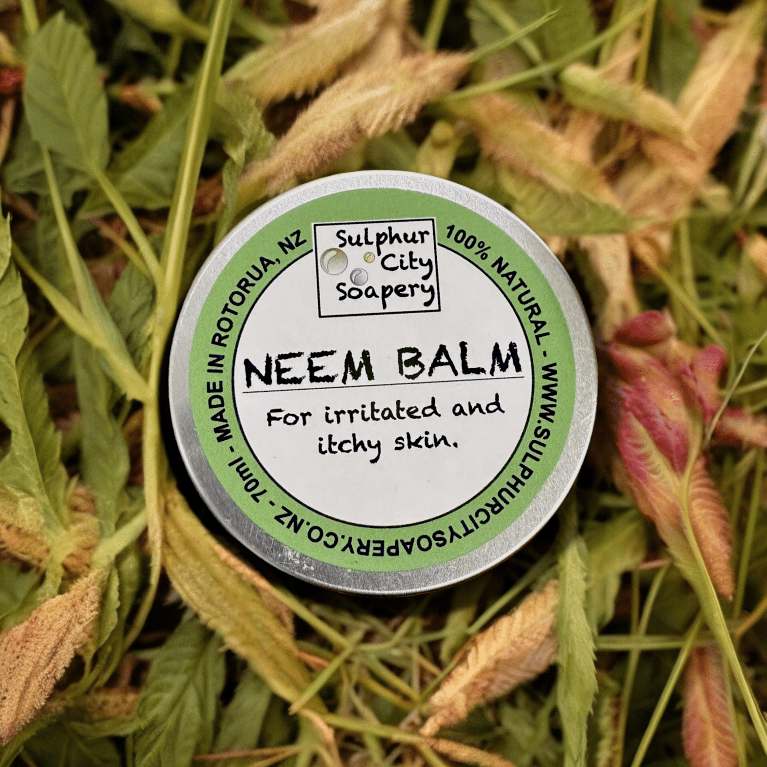 Sulphur City Soapery balm Neem balm, 15g.