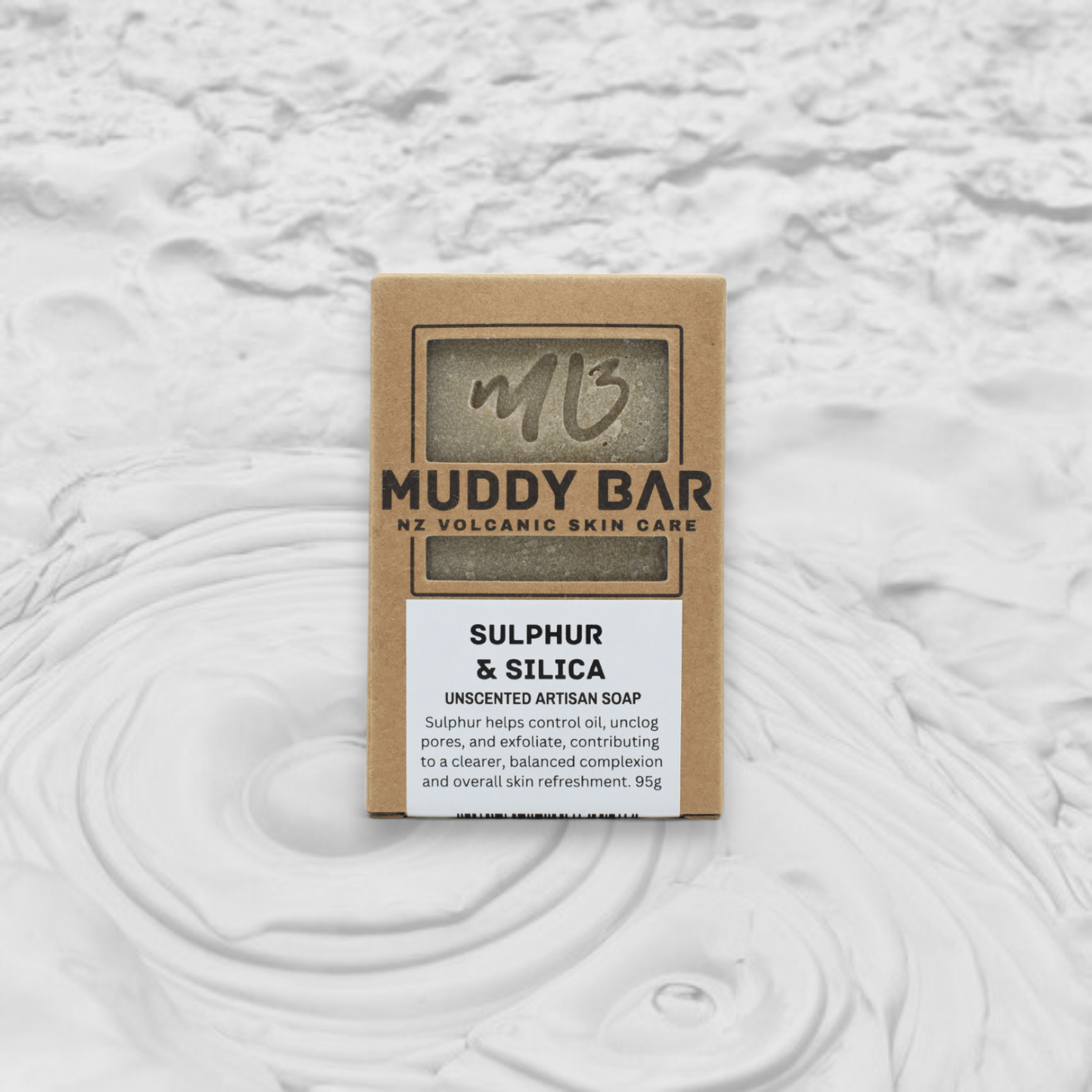 Sulphur City Soapery soap Sulphur & Silica soap.  By Muddy Bar.